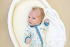 M is for Monsters Bamboo Zippy Pajamas Romper