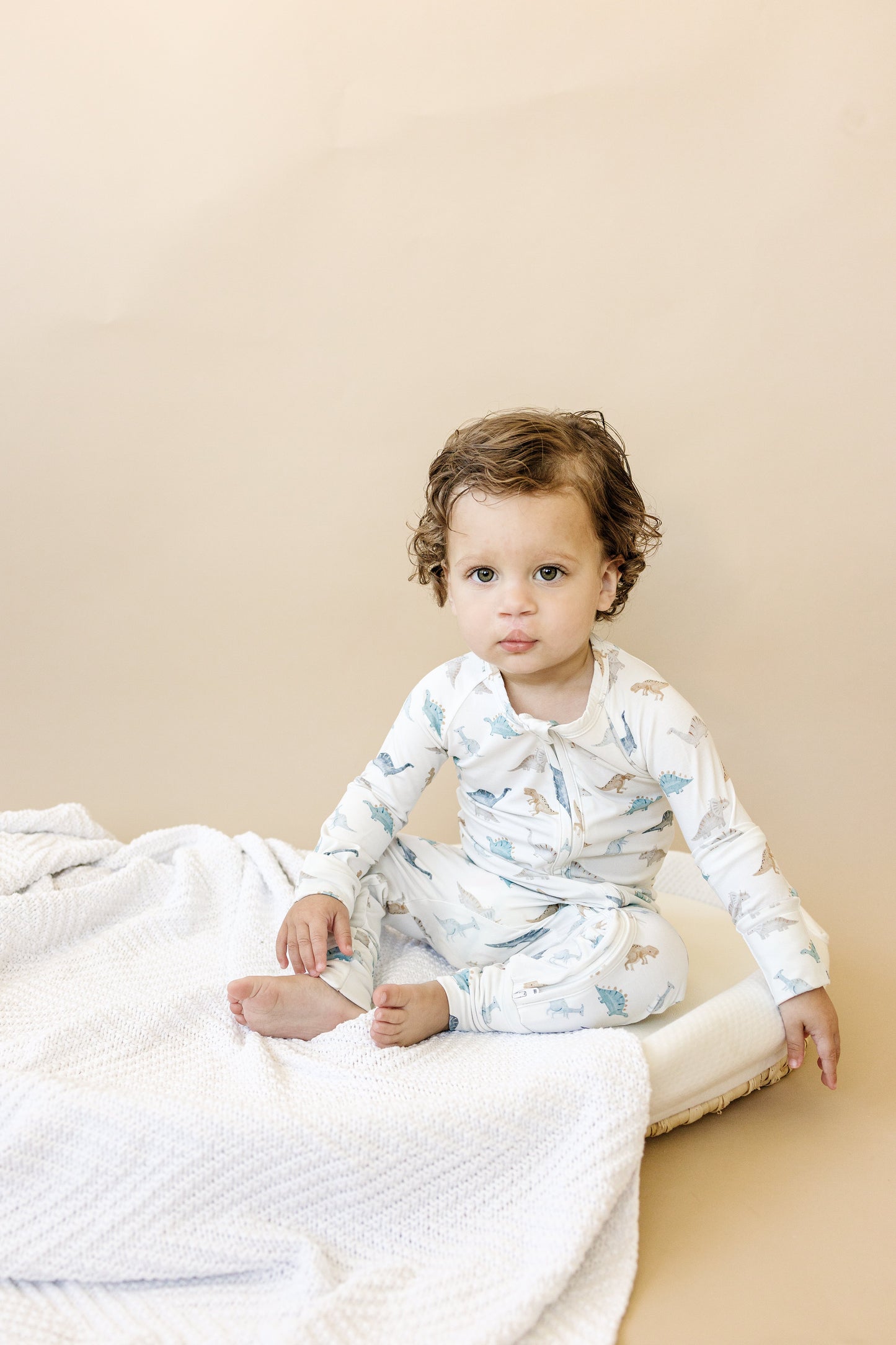 Snugglesaurus Bamboo Zippy Pajamas *9-12 months left