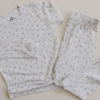 Tiny Tulips 2pc Floral Bamboo Pajamas