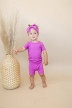Solid Ribbed Bamboo 2pc Pajamas - more colors