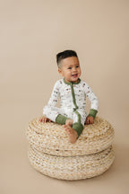 Tiny Tractors Bamboo Zippy Pajamas Romper