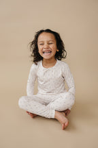 Tiny Tulips 2pc Floral Bamboo Pajamas