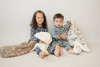 Southwest Aztec Ribbed Bamboo Cozy PJs