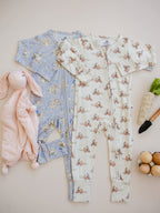Cottontail Cruisers Modal Zippy Pajamas Romper