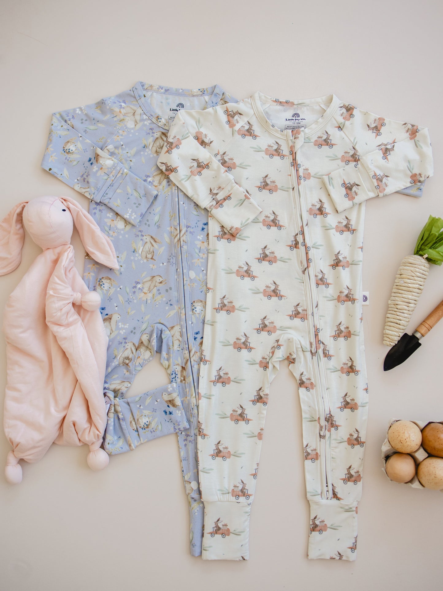 Cottontail Cruisers Modal Zippy Pajamas Romper