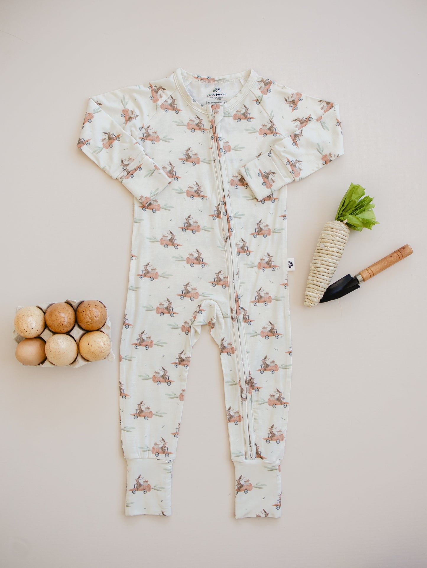 Cottontail Cruisers Modal Zippy Pajamas Romper