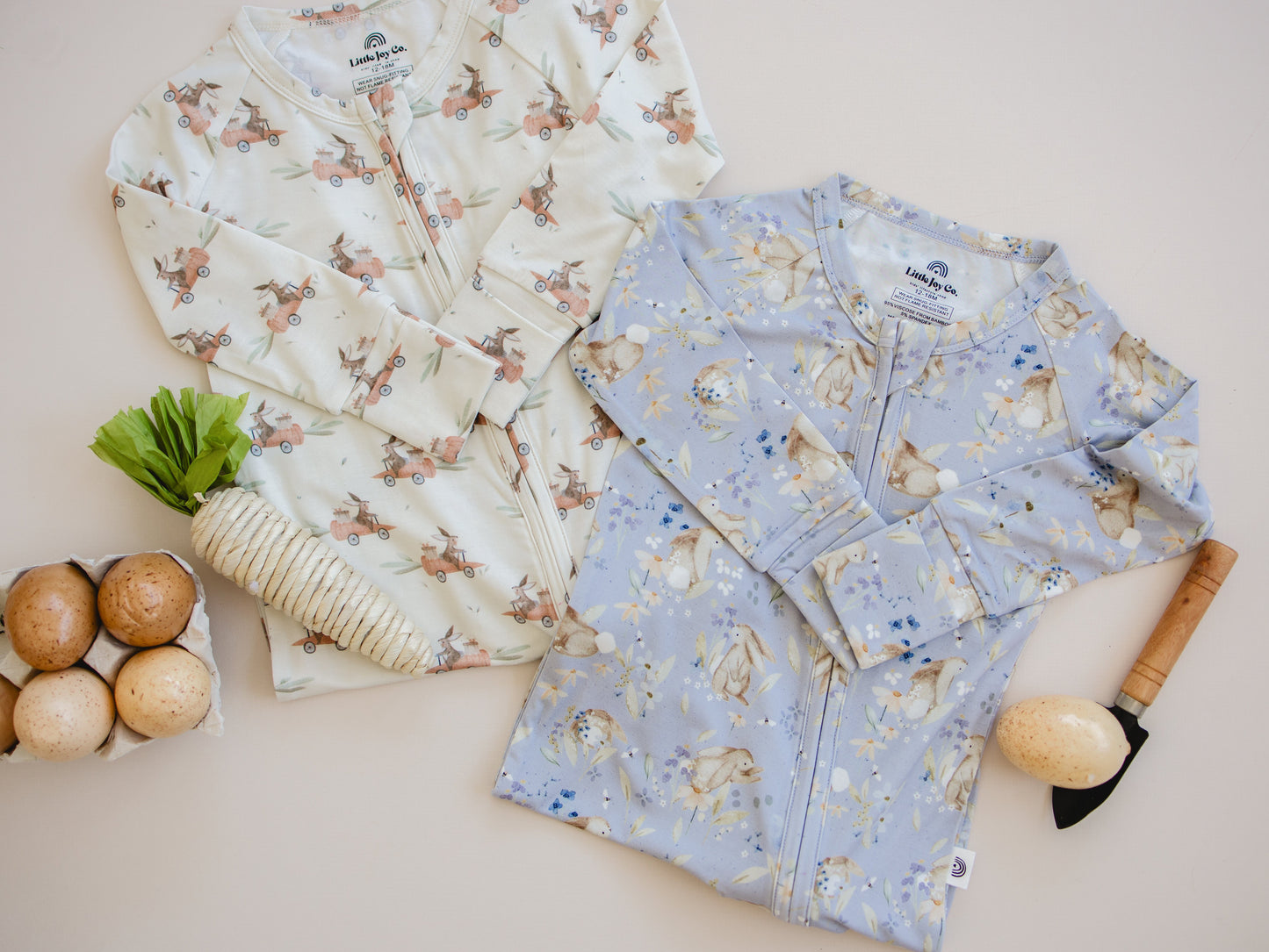 Cottontail Cruisers Modal Zippy Pajamas Romper