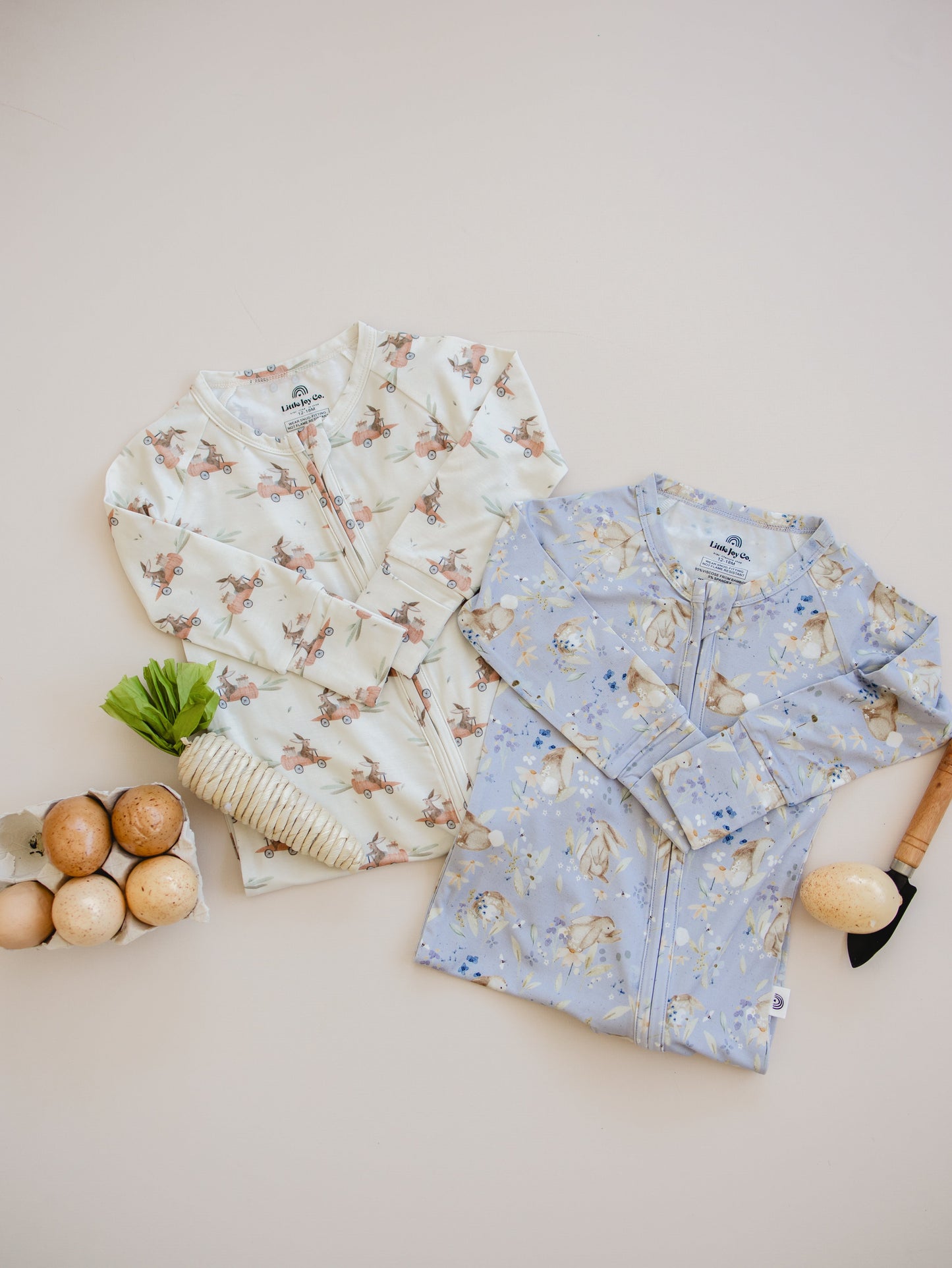 Cottontail Cruisers Modal Zippy Pajamas Romper