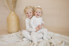 Vintage Blooms 2pc Henley Bamboo Pajamas Floral Set
