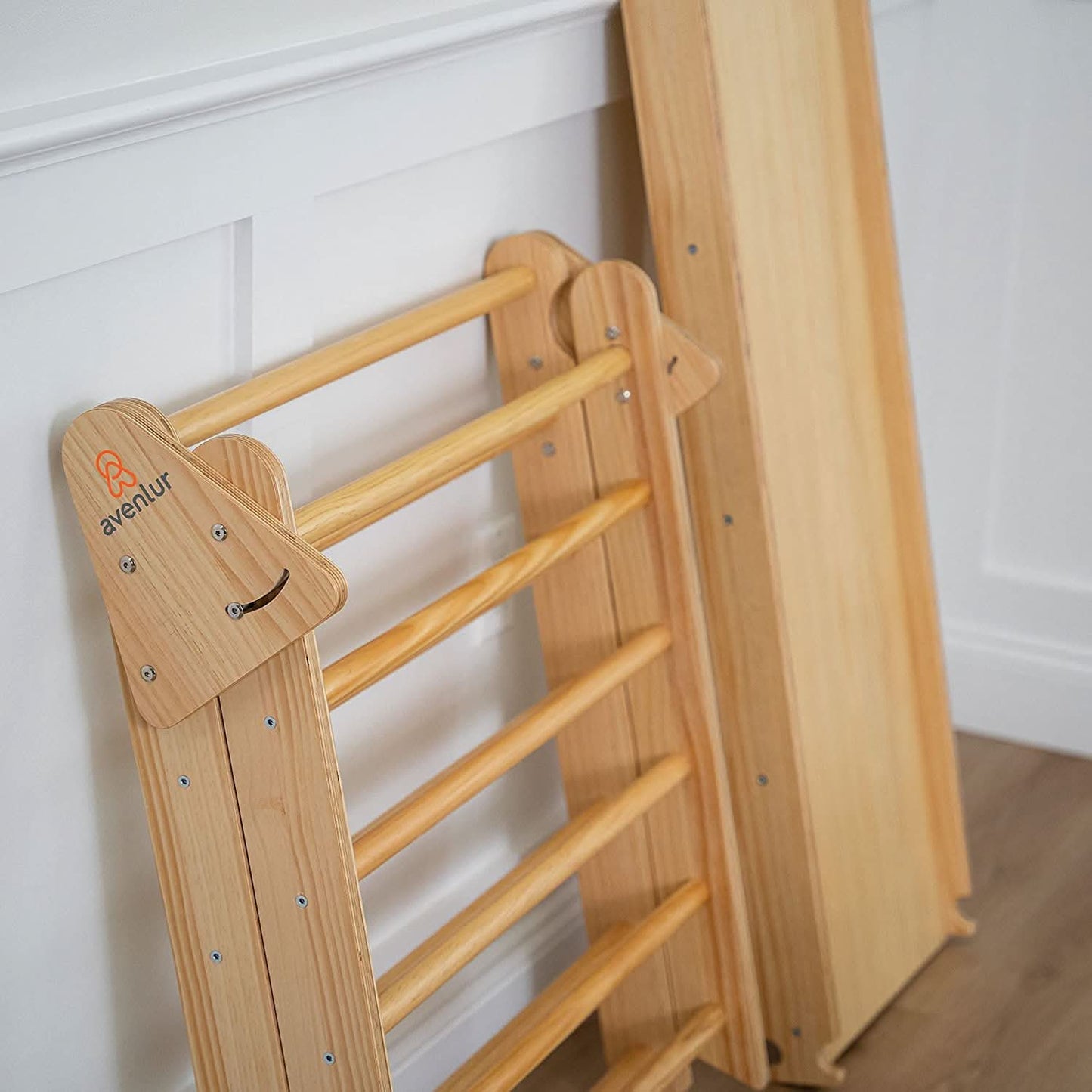 Hazel | Pikler Triangle, Slide & Rocker Set - Natural