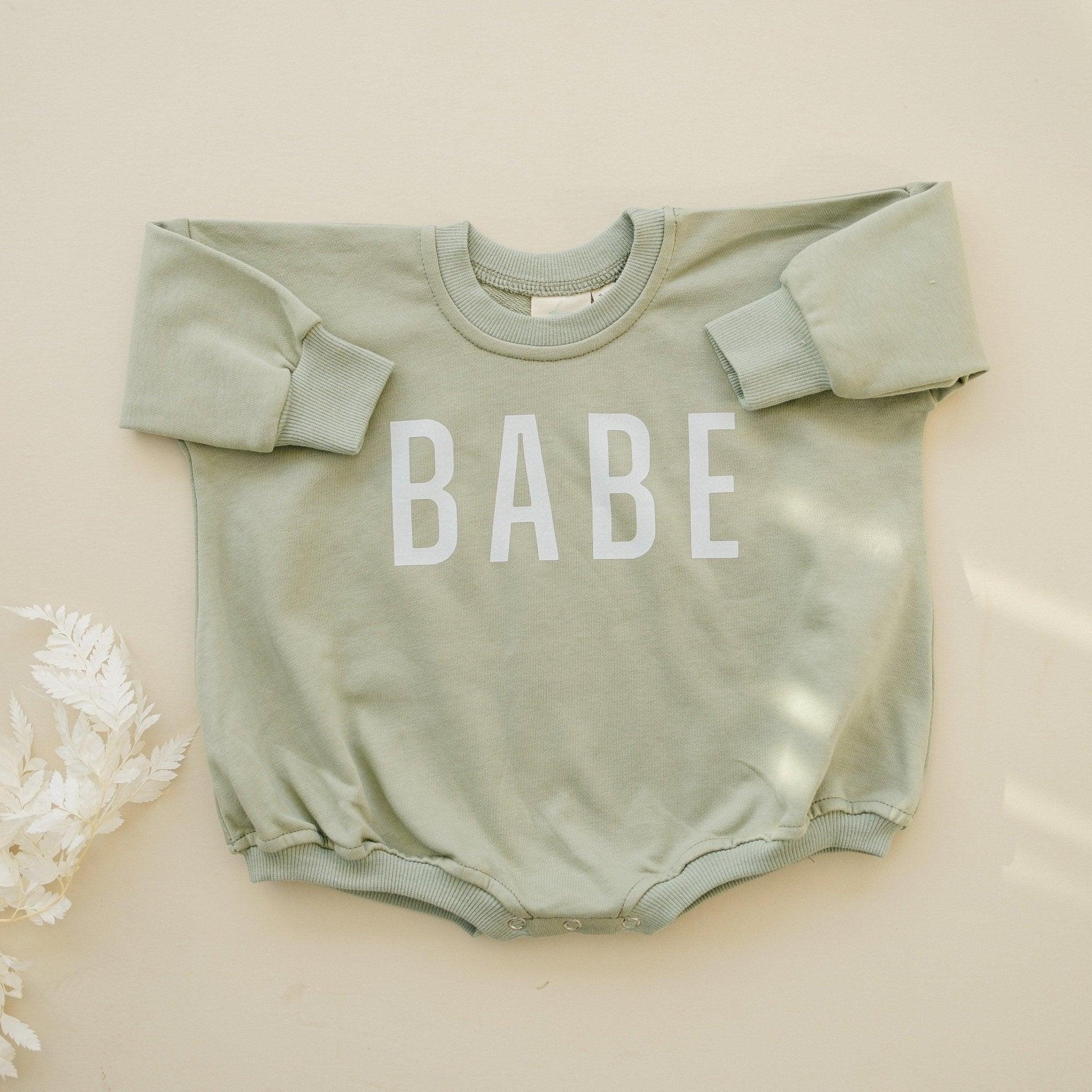 BABE Sweatshirt Romper - more colors