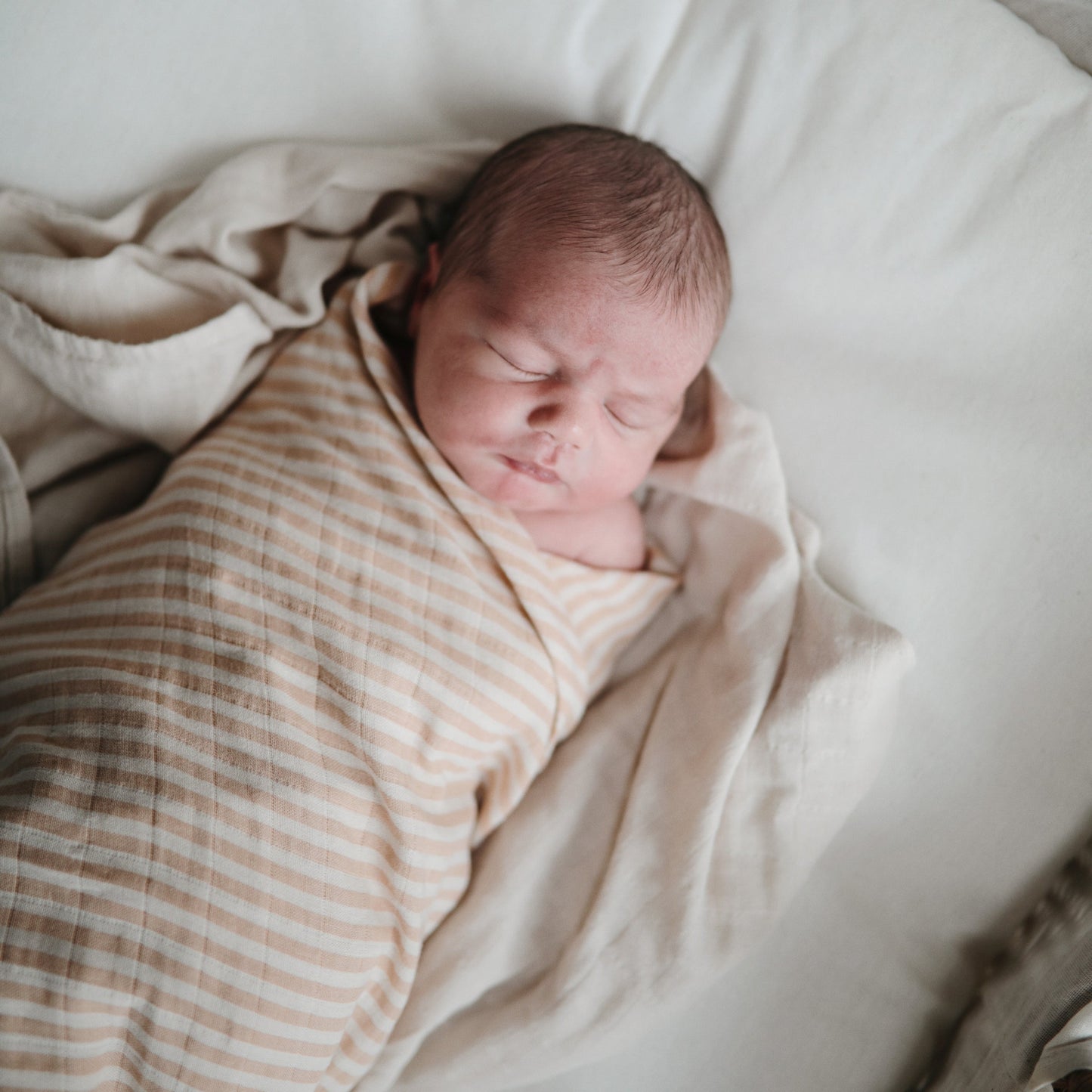 Organic Cotton Muslin Swaddle Blanket