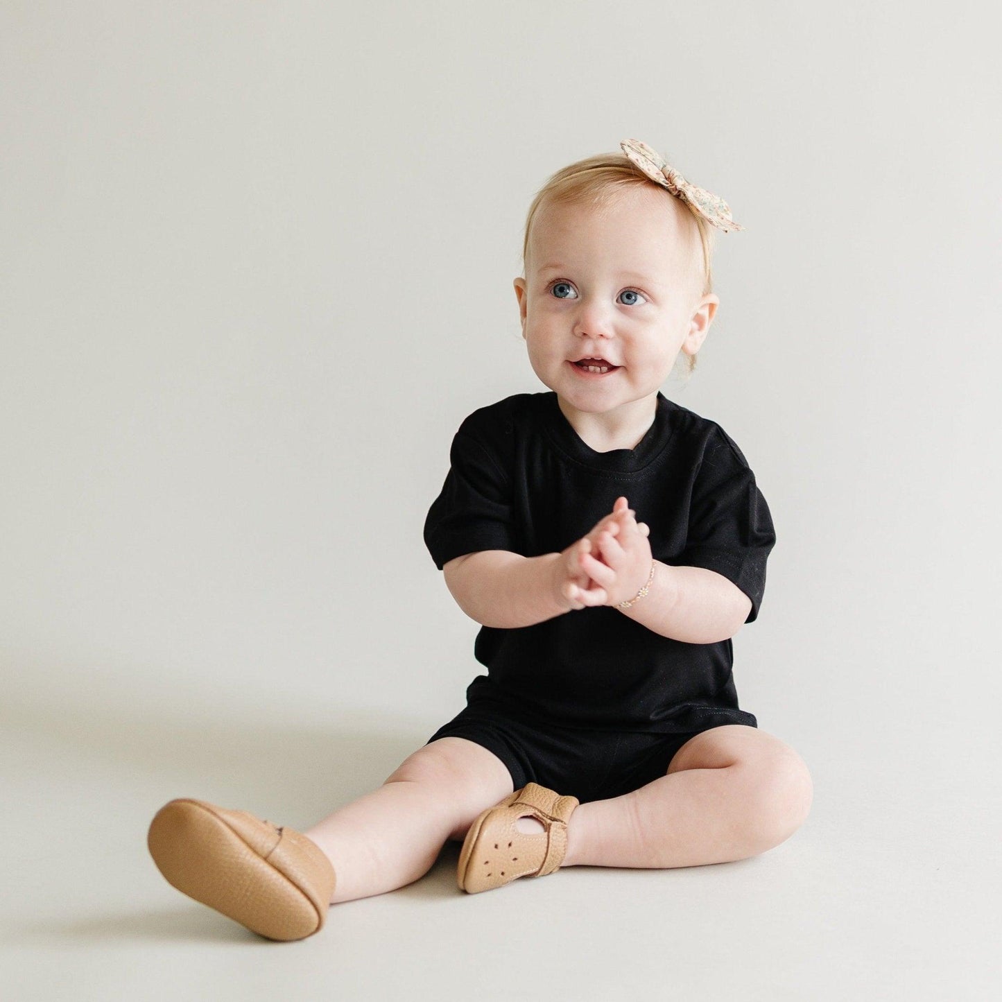 Bamboo Tee & Bike Shorts