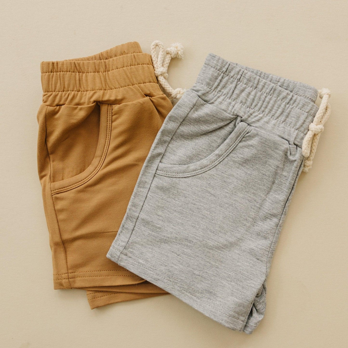 Bamboo Terry Drawstring Shorts