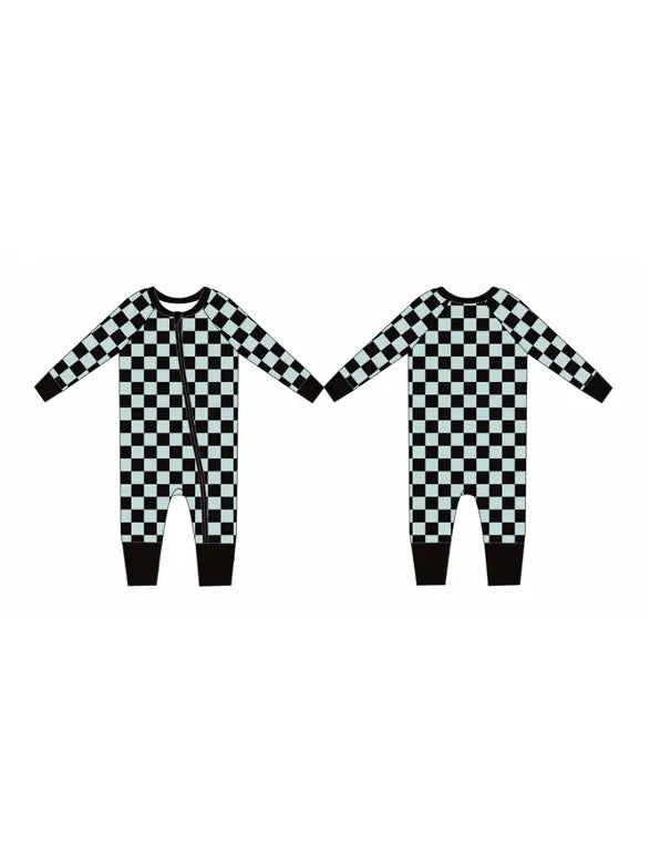 Check Magnet - Zippy Zipper Romper