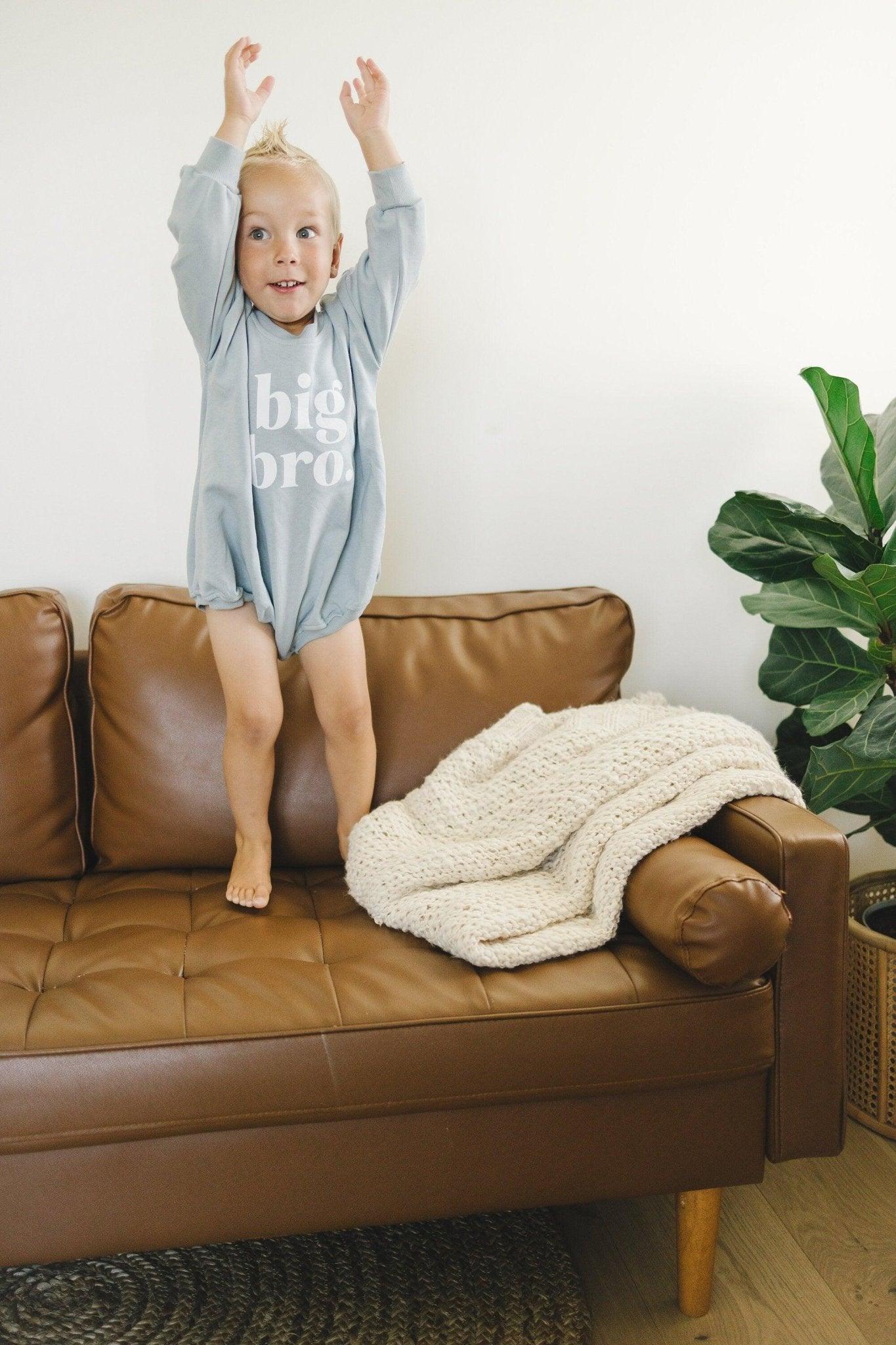 Big Bro Sweatshirt Romper - more colors