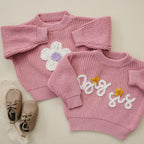 Big Sis Hand Embroidered Sweater Top