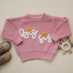 Big Sis Hand Embroidered Sweater Top