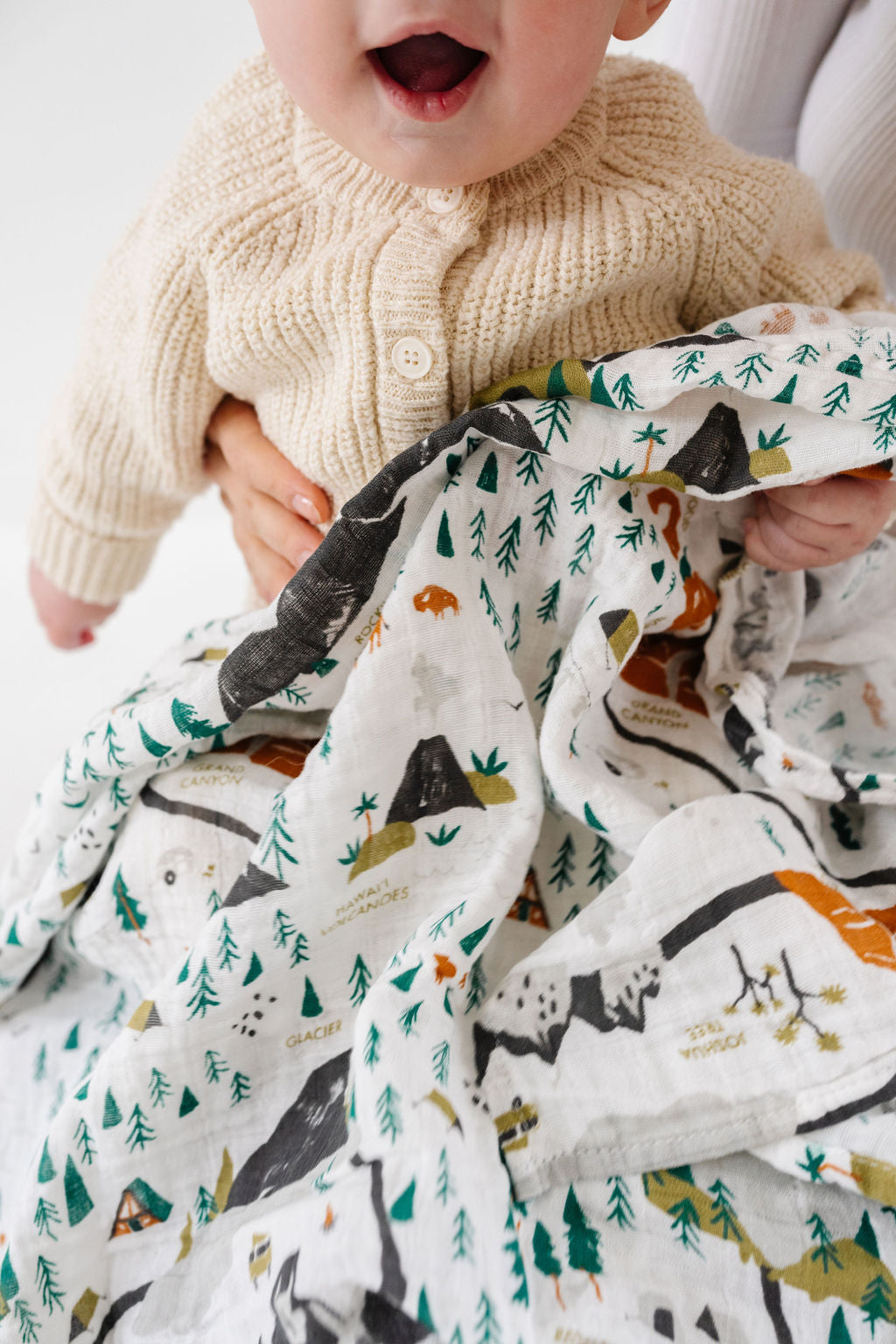 National Parks Swaddle (Mini Pattern)
