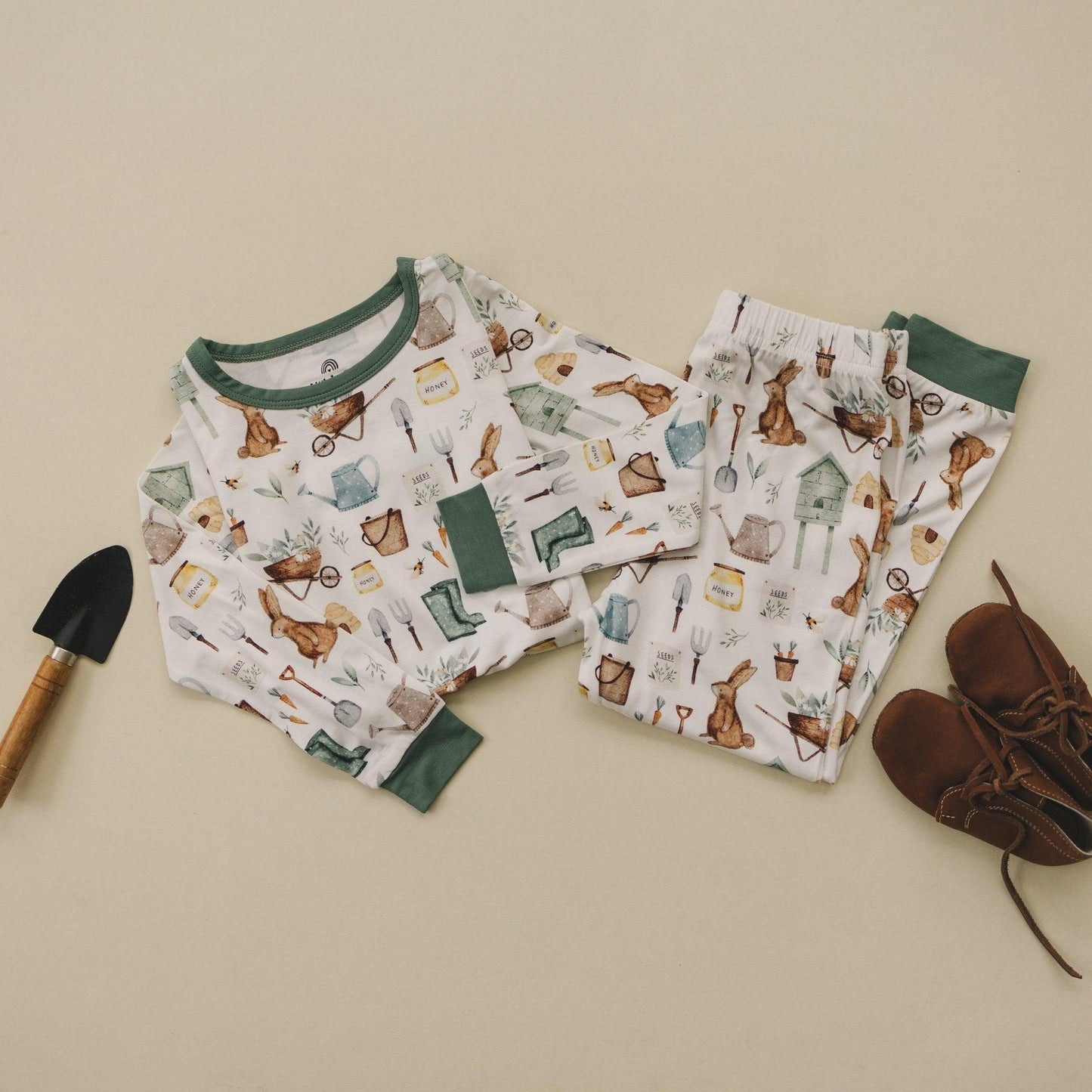 Cottontail Garden 2pc Bamboo Pajama Set