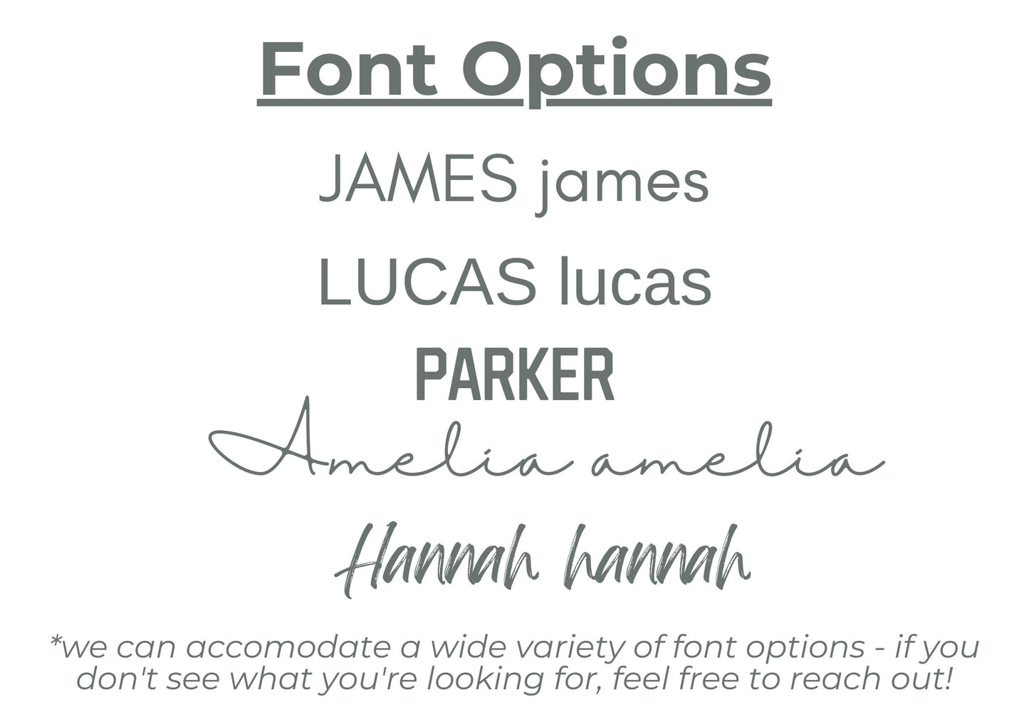 Custom Canvas Name Banner - Butterfly Font