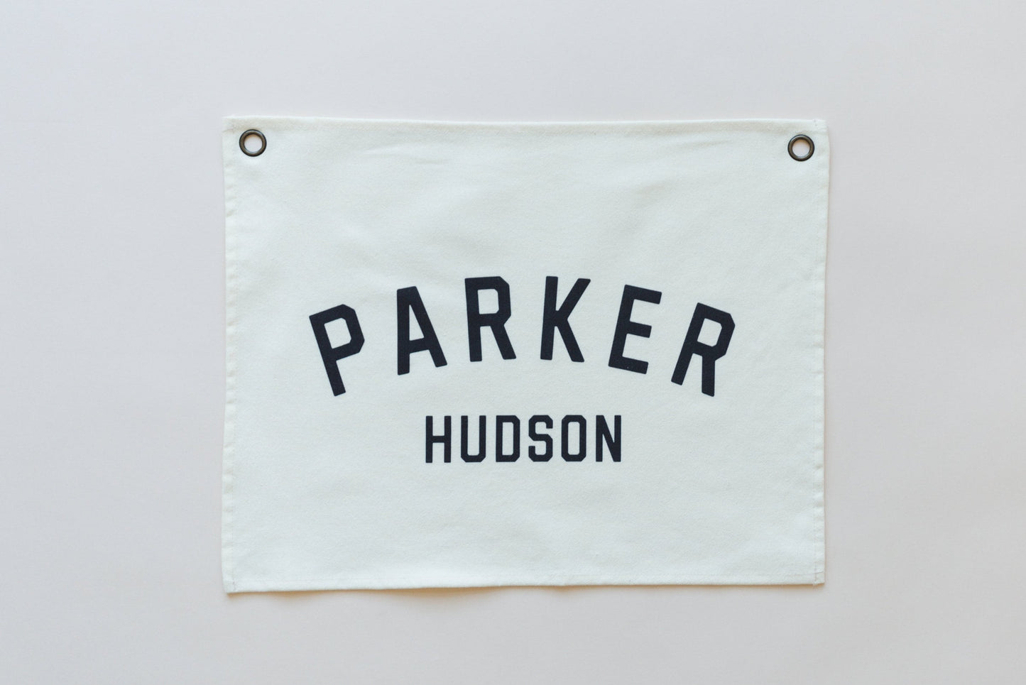 Custom Canvas Name Banner - Butterfly Font