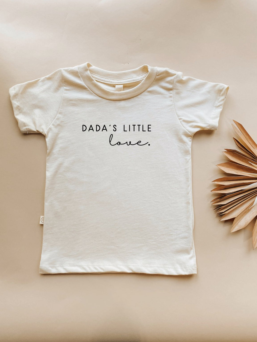 Dada's Little Love Organic Cotton Kids T-shirt Short Sleeve