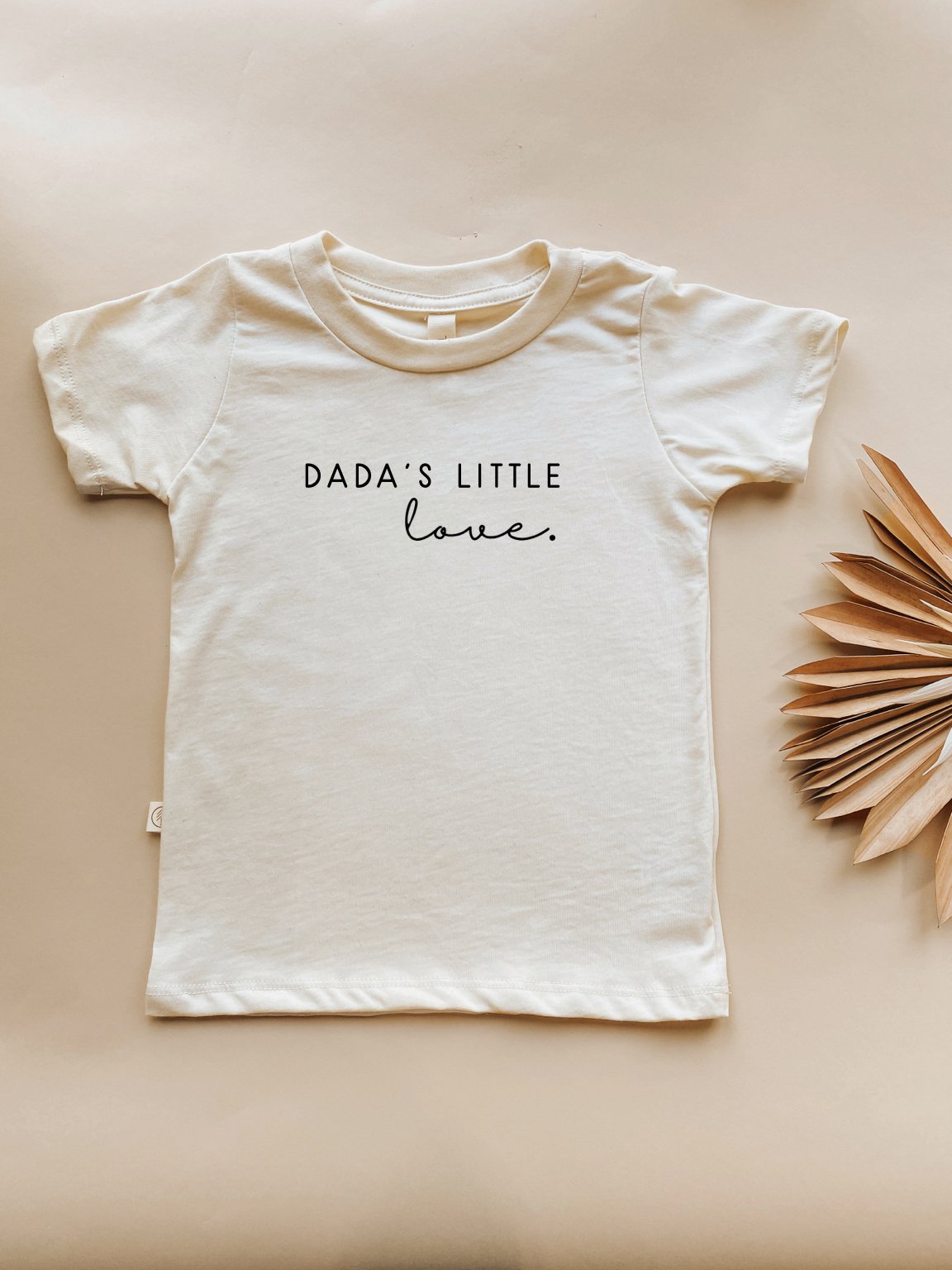 Dada's Little Love Organic Cotton Kids T-shirt Short Sleeve