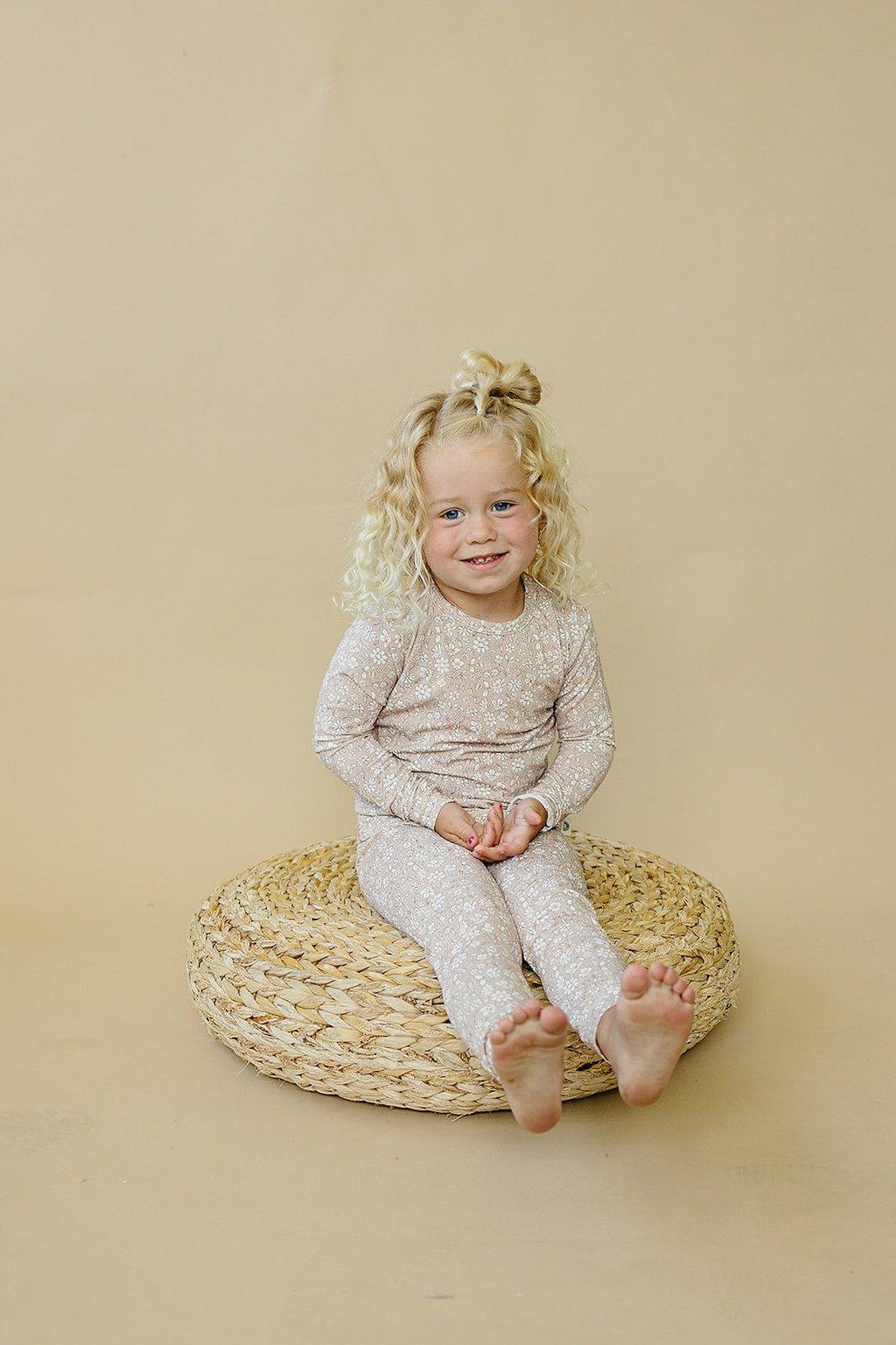Dainty Ditsy 2pc Bamboo Pajamas Floral Set