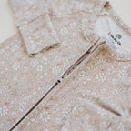 Dainty Ditsy Bamboo Zippy Floral Zipper Romper