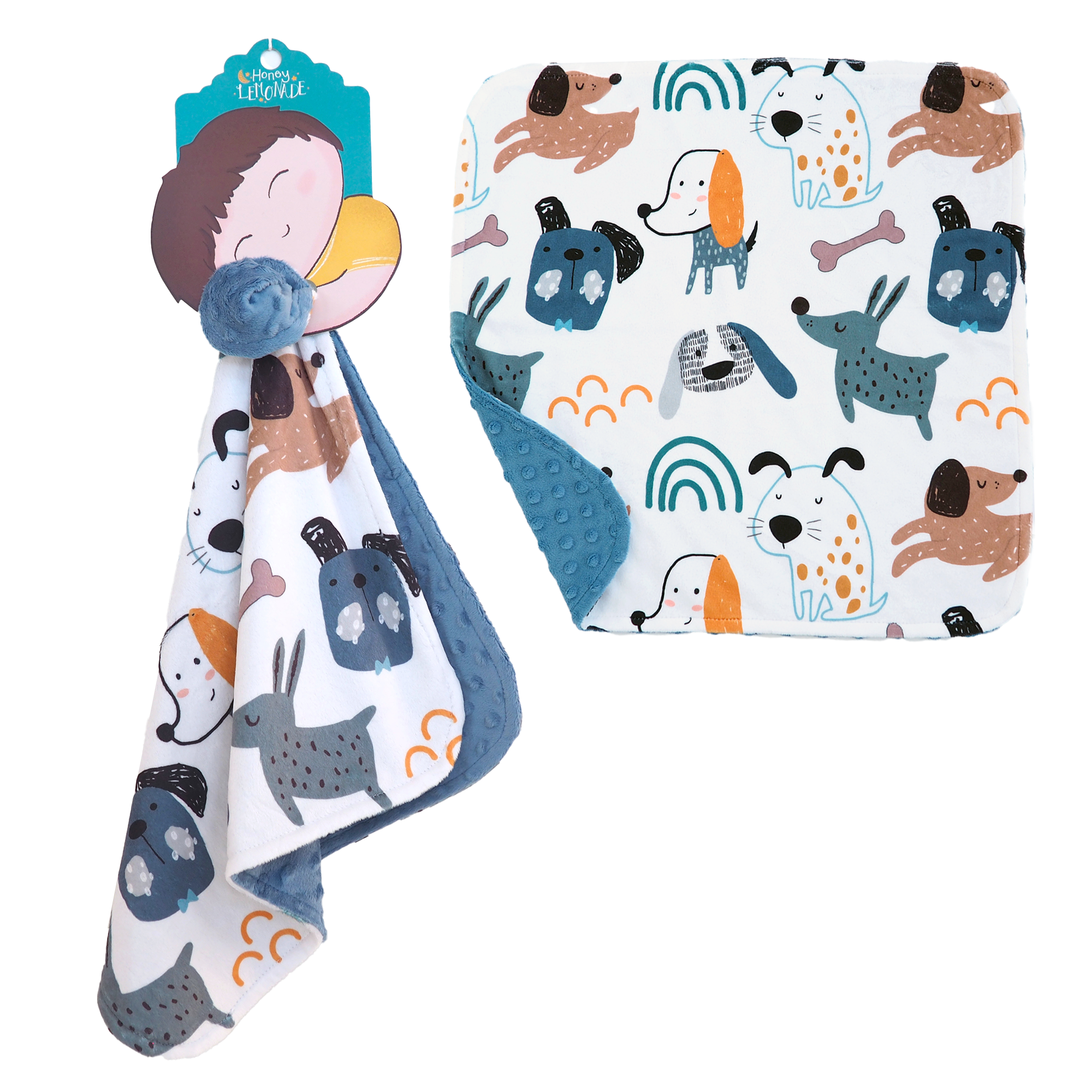 Mini Minky - My Best Friends (Dogs) Blanket