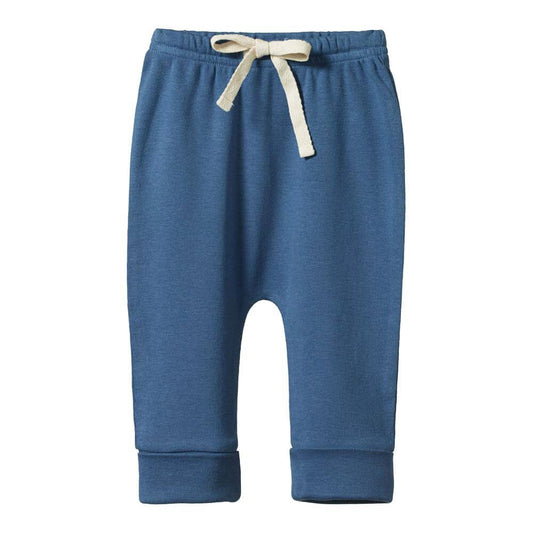 Drawstring Pants - Indigo