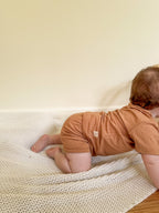 Fold-Over Bloomers | Baby & Toddler | Luxury Bamboo | Clay