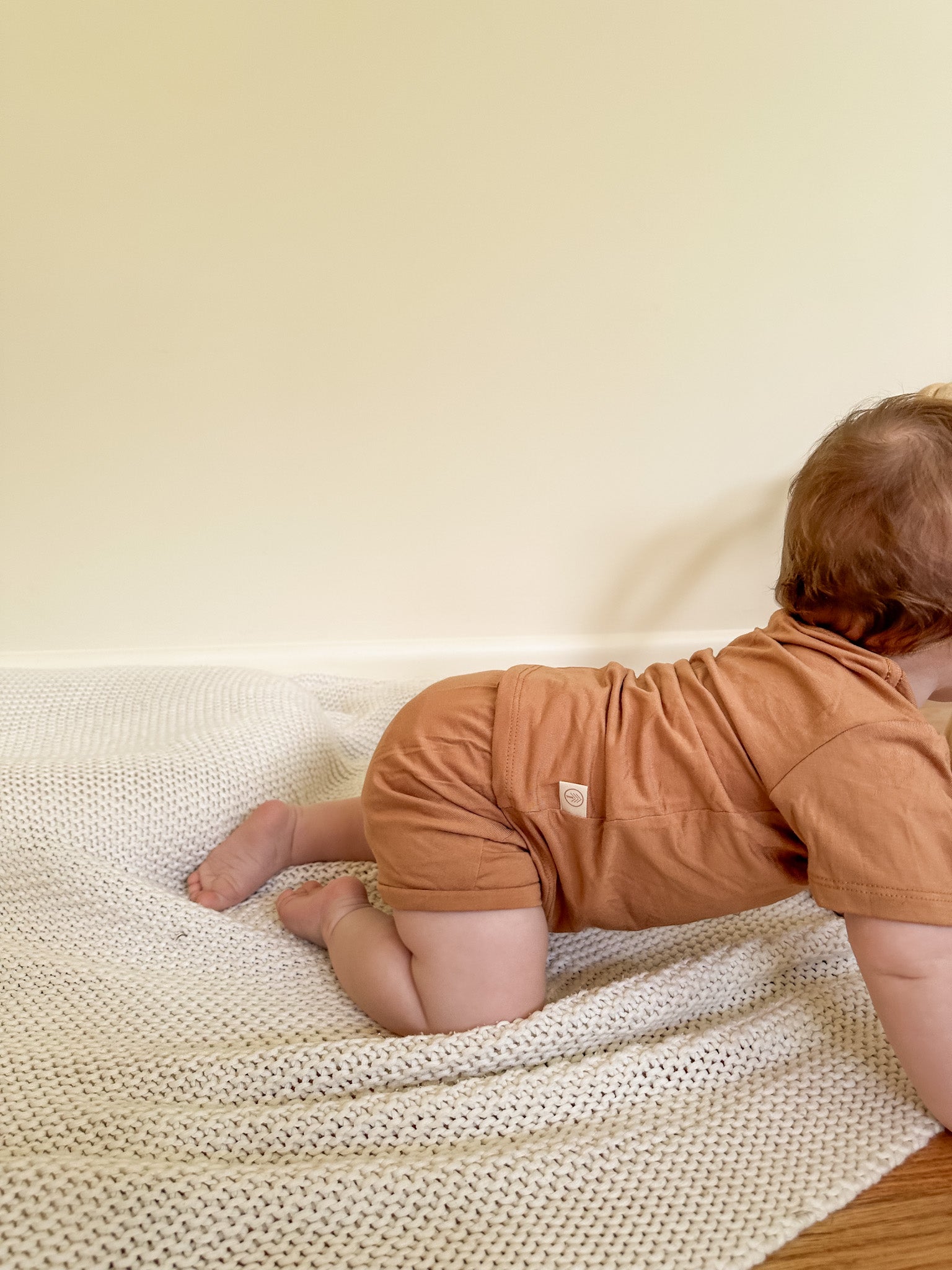 Fold-Over Bloomers | Baby & Toddler | Luxury Bamboo | Clay