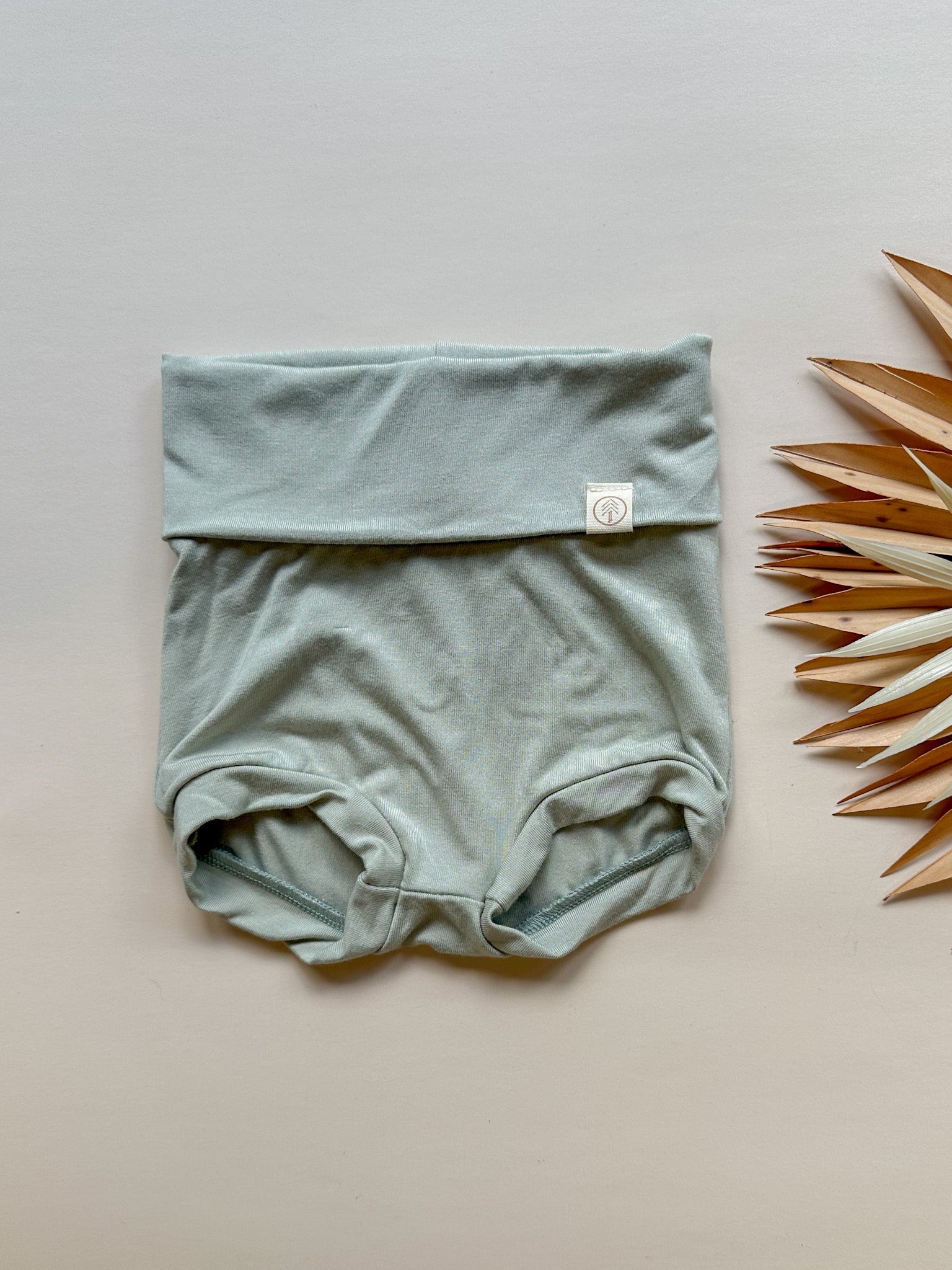 Fold-Over Bloomers | Baby & Toddler | Luxury Bamboo | Sage