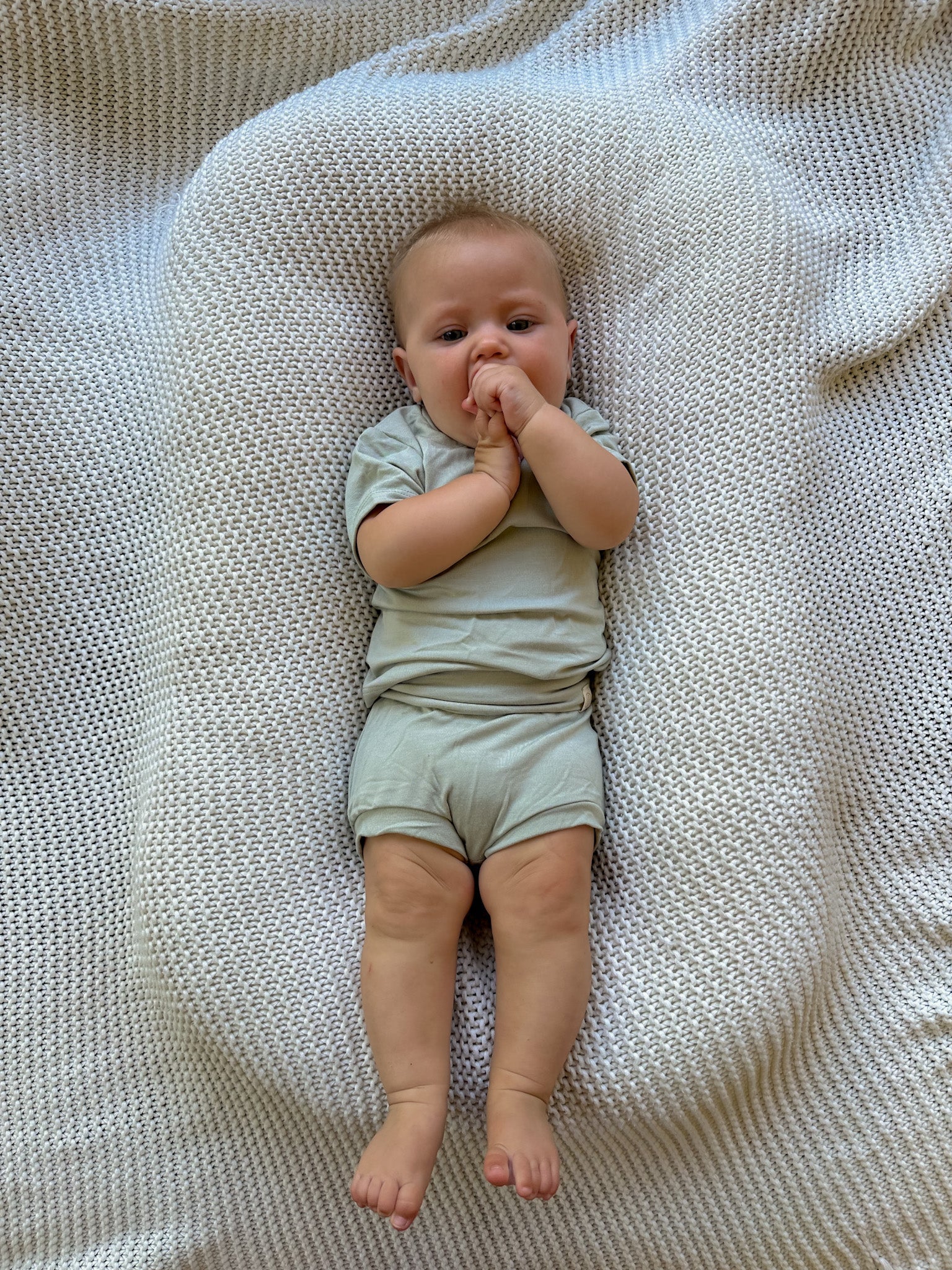 Fold-Over Bloomers | Baby & Toddler | Luxury Bamboo | Sage