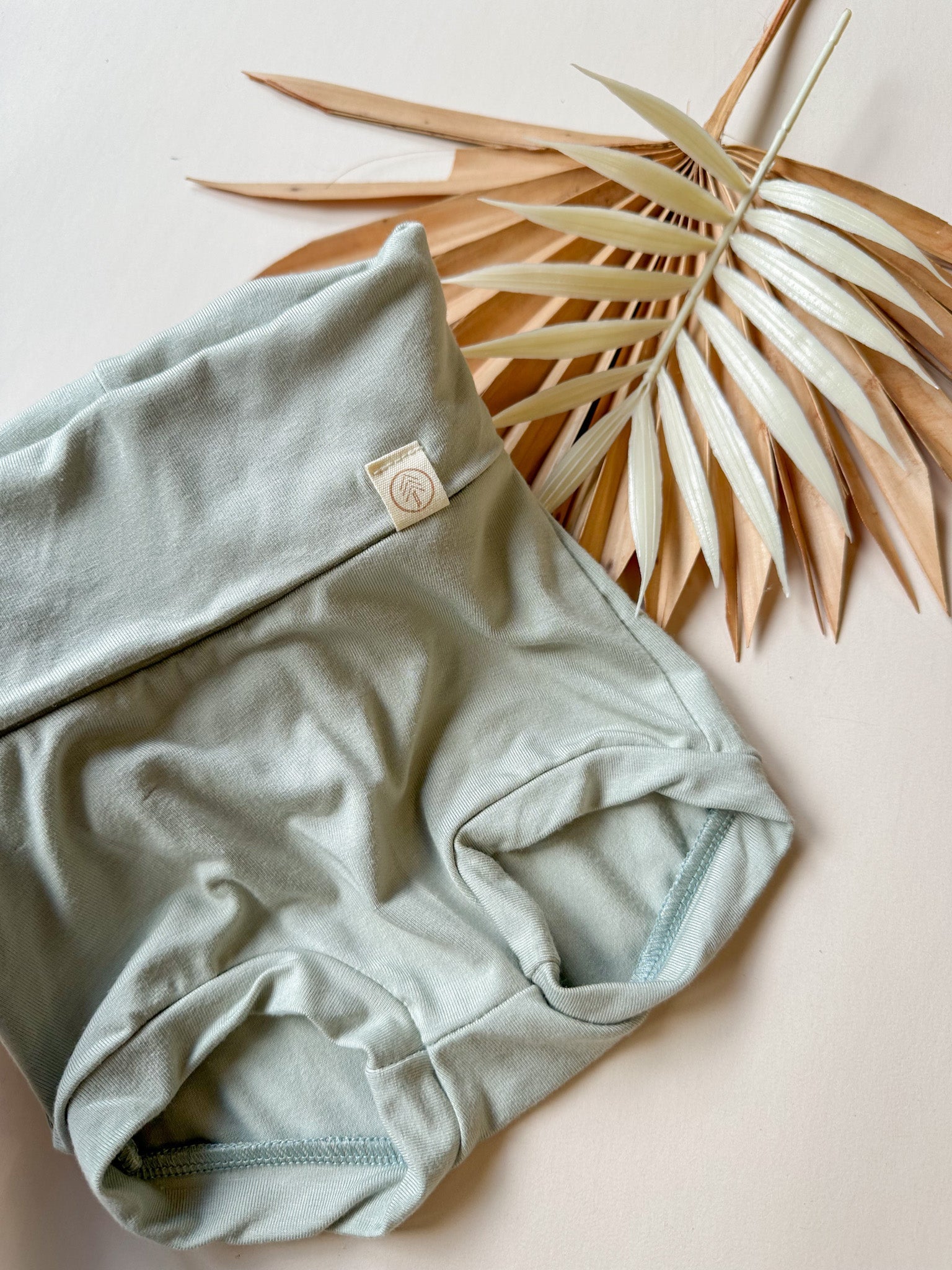 Fold-Over Bloomers | Baby & Toddler | Luxury Bamboo | Sage