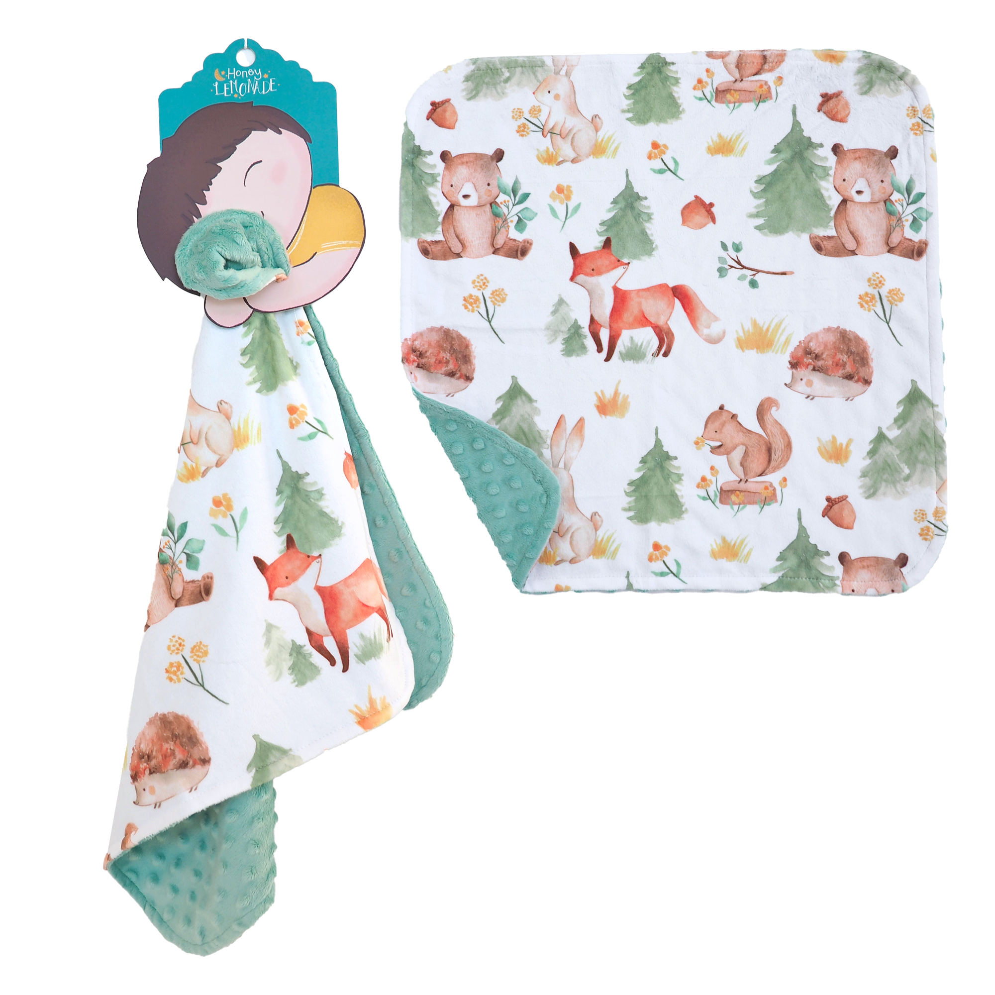 Mini Minky - Forest Friends Blanket