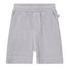 Gauze Bermuda Shorts - Soft Grey