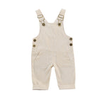 Double Pocket Corduroy Jumpsuit Romper