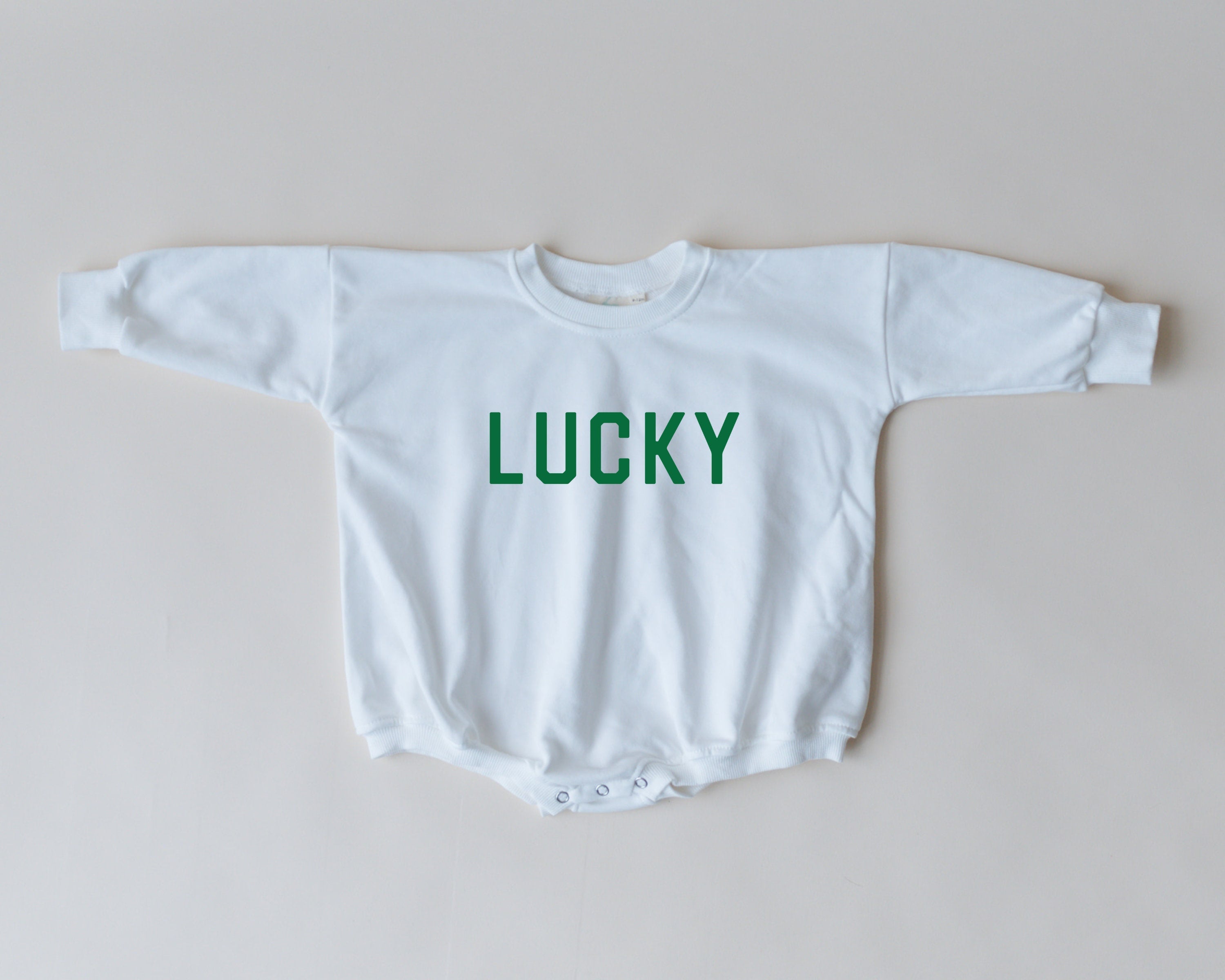 Lucky Sweatshirt - Crewneck or Romper
