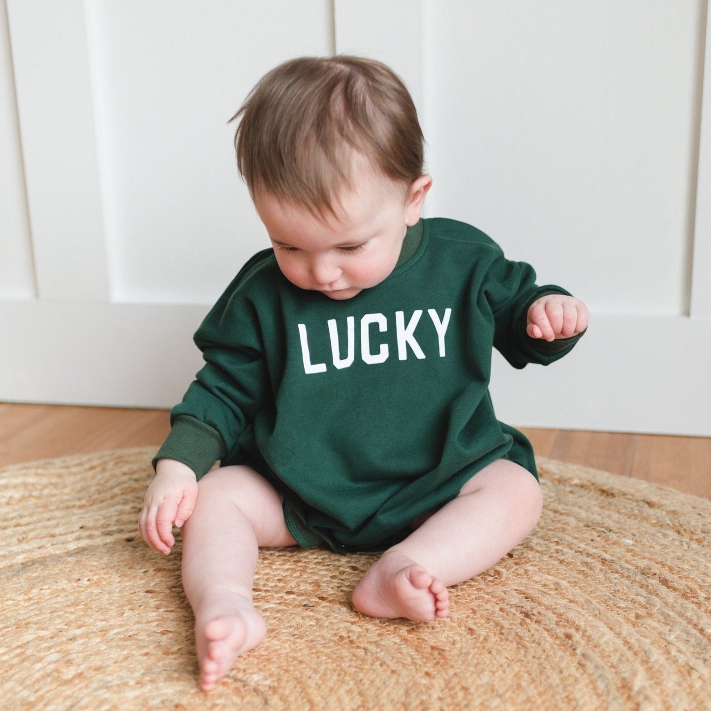 Lucky Sweatshirt - Crewneck or Romper