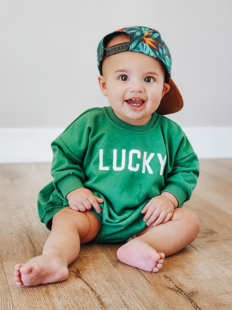 Lucky Sweatshirt - Crewneck or Romper