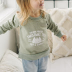 Farm Fresh Christmas Trees Crewneck Sweatshirt Top