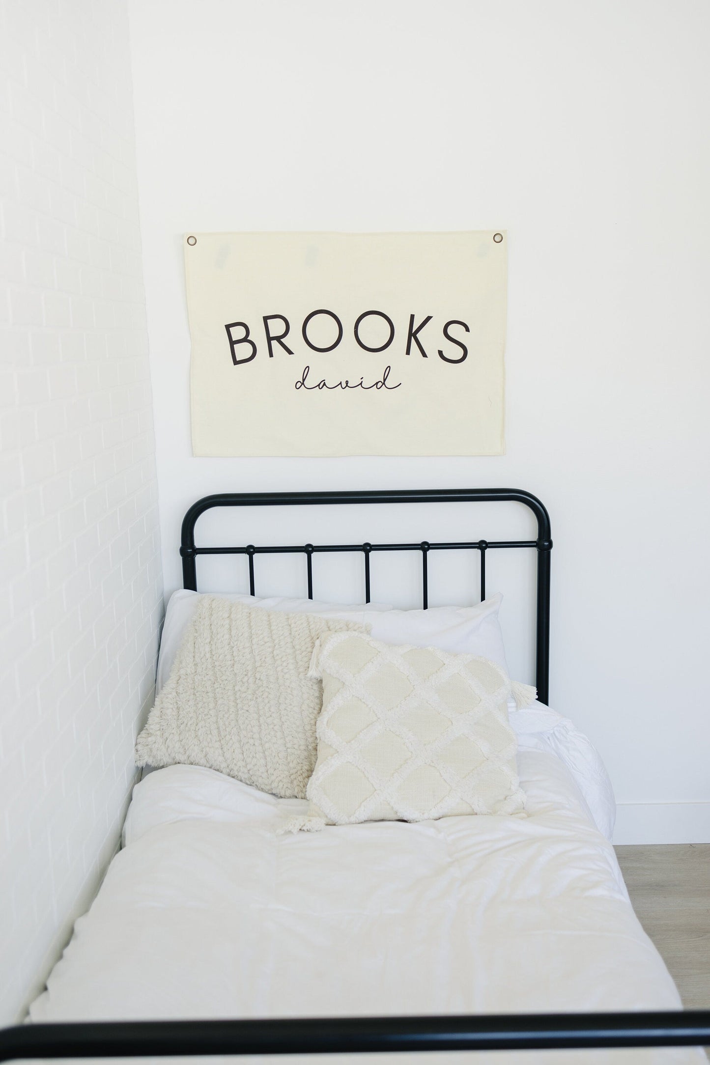 Custom Canvas Name Banner