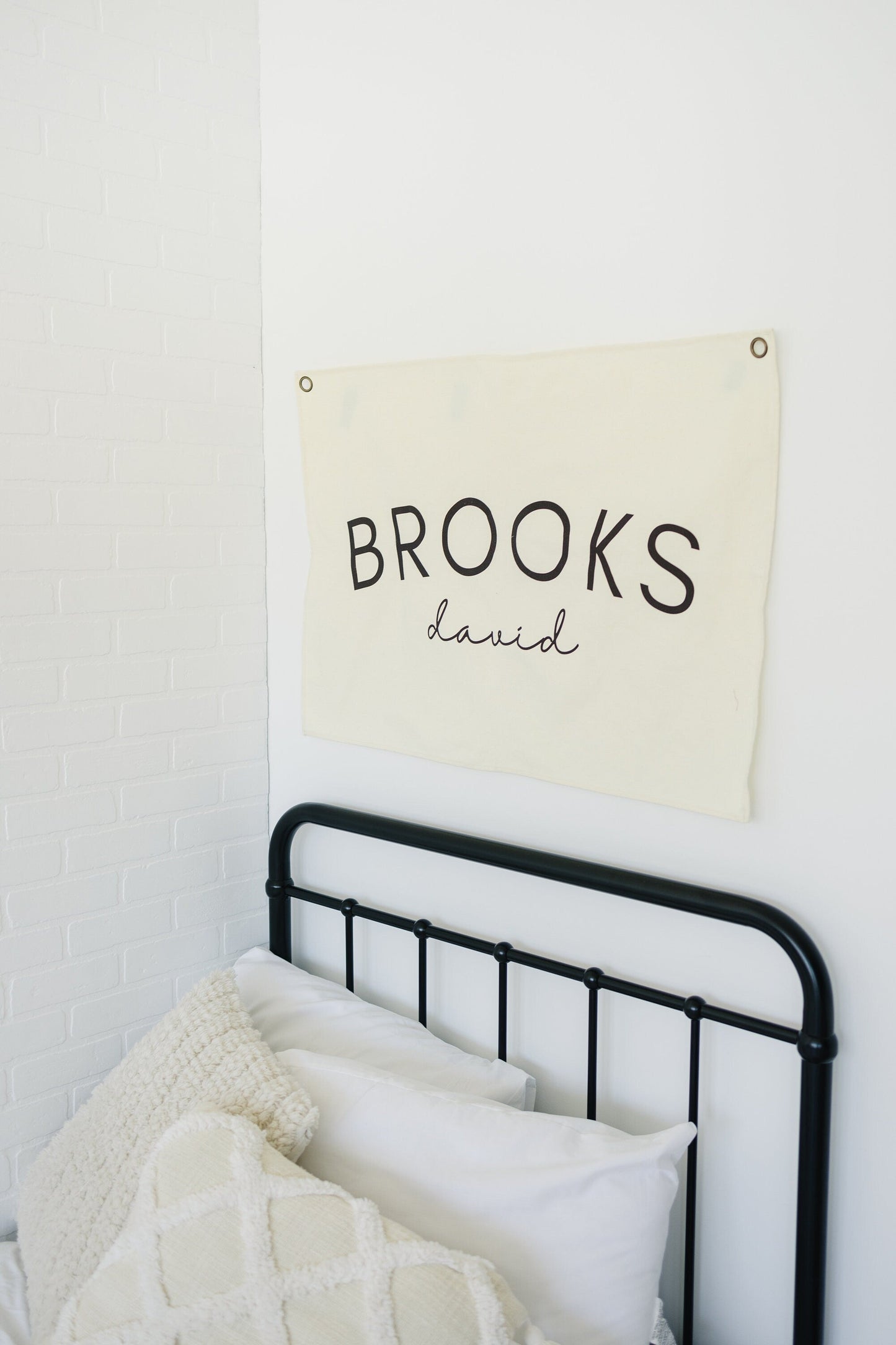 Custom Canvas Name Banner