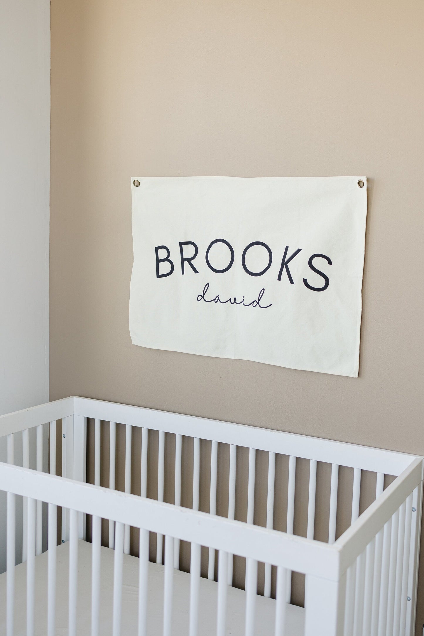 Custom Canvas Name Banner