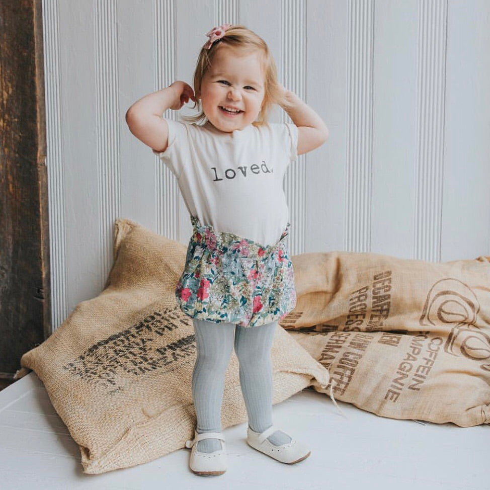 Loved. Organic Cotton Kids Tshirt Short Sleeve