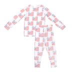 American Flag Two-Piece Long Set