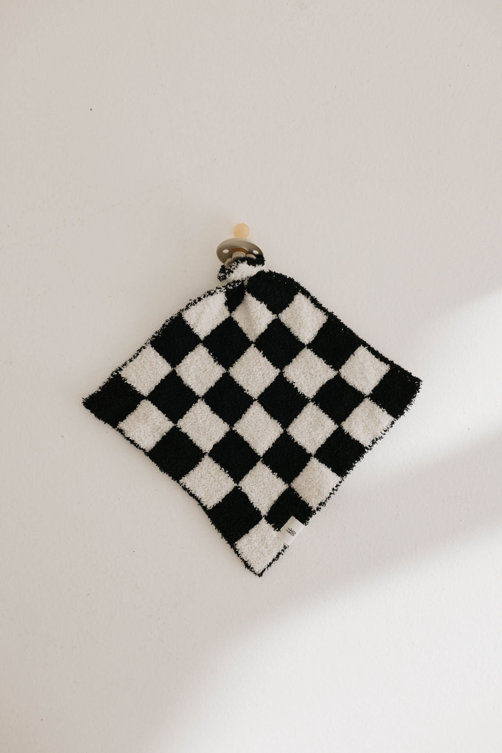 Lovey | Black & White Checkerboard